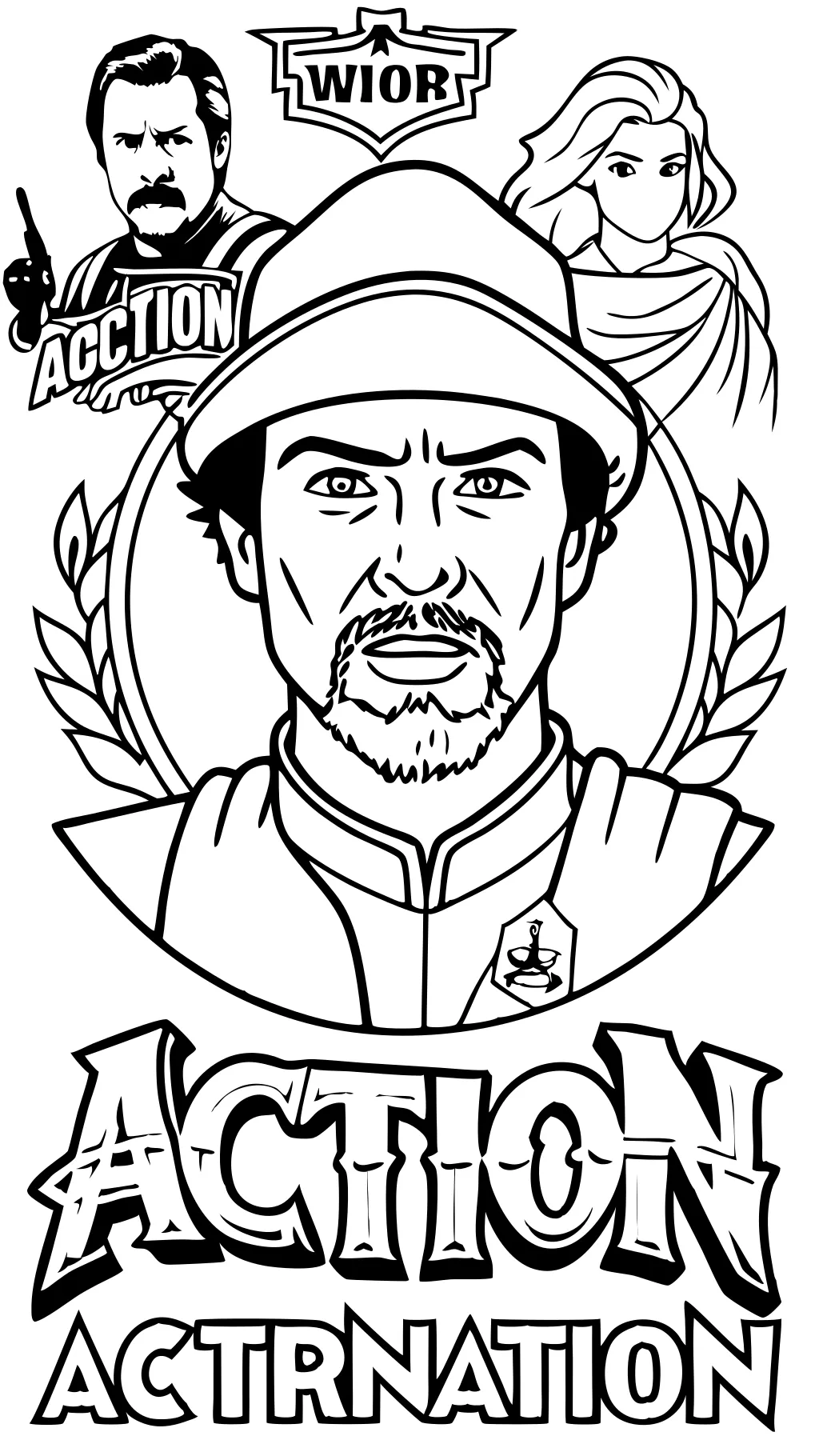 movie coloring pages